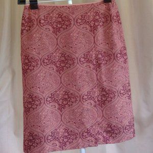 Casual Corner Brocade Skirt